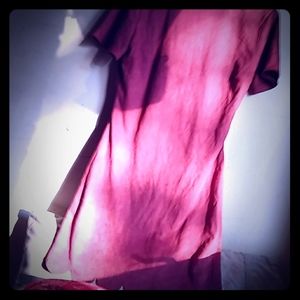 Maroon dress